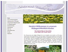 Tablet Screenshot of hildegard-kraeuter-garten.at